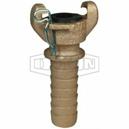 DIXON Air King Universal Hose End, 5/8 in, Brass, Domestic AB5